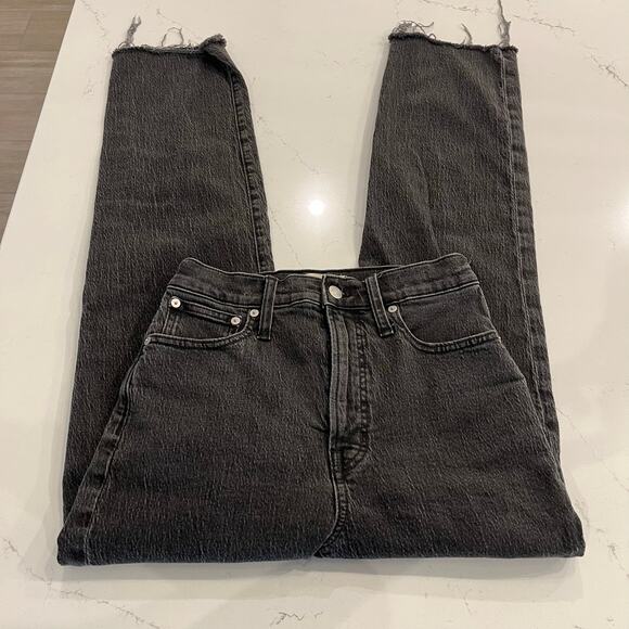 Madewell‎ The Perfect Vintage Straight Jean in Lunar Wash Size 25 - Picture 5 of 13